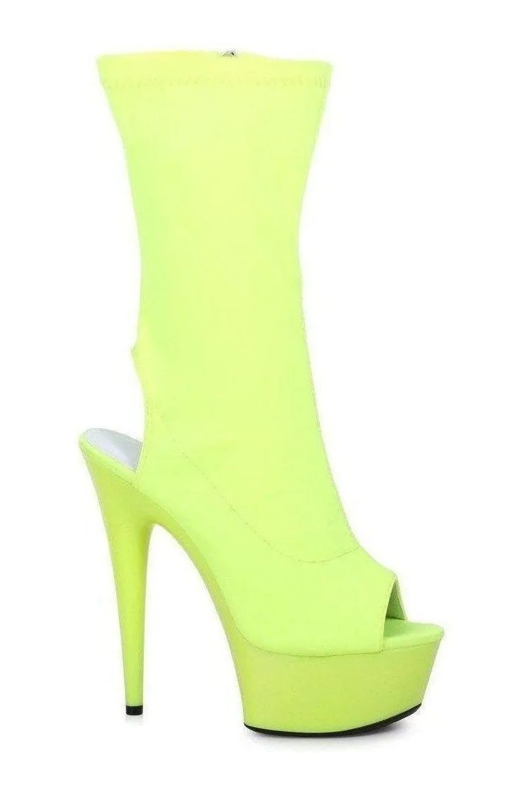 609-STACY Ankle Boots  | Yellow Patent