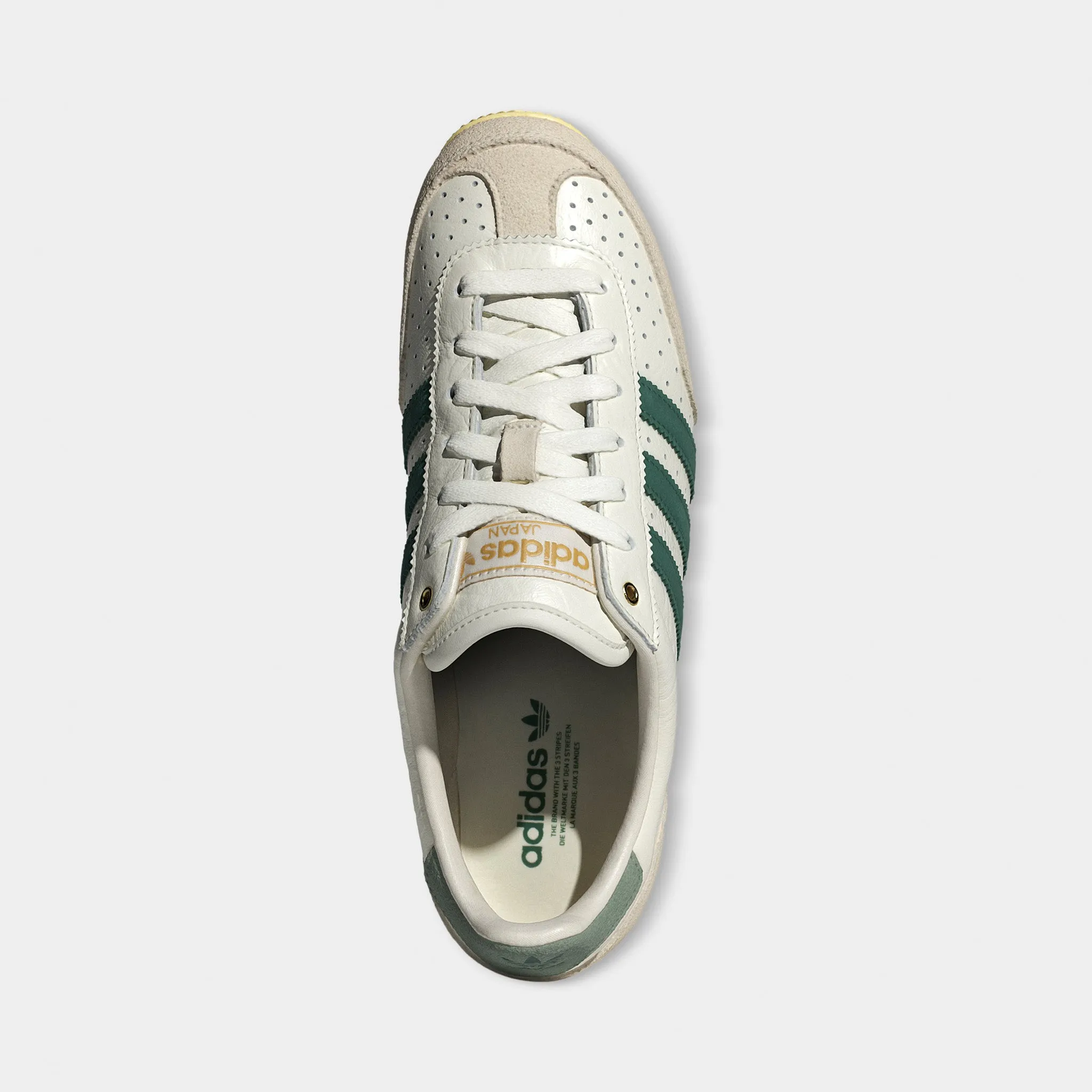 adidas Originals Women's Japan Off White / Collegiate Green - Orange Tint
