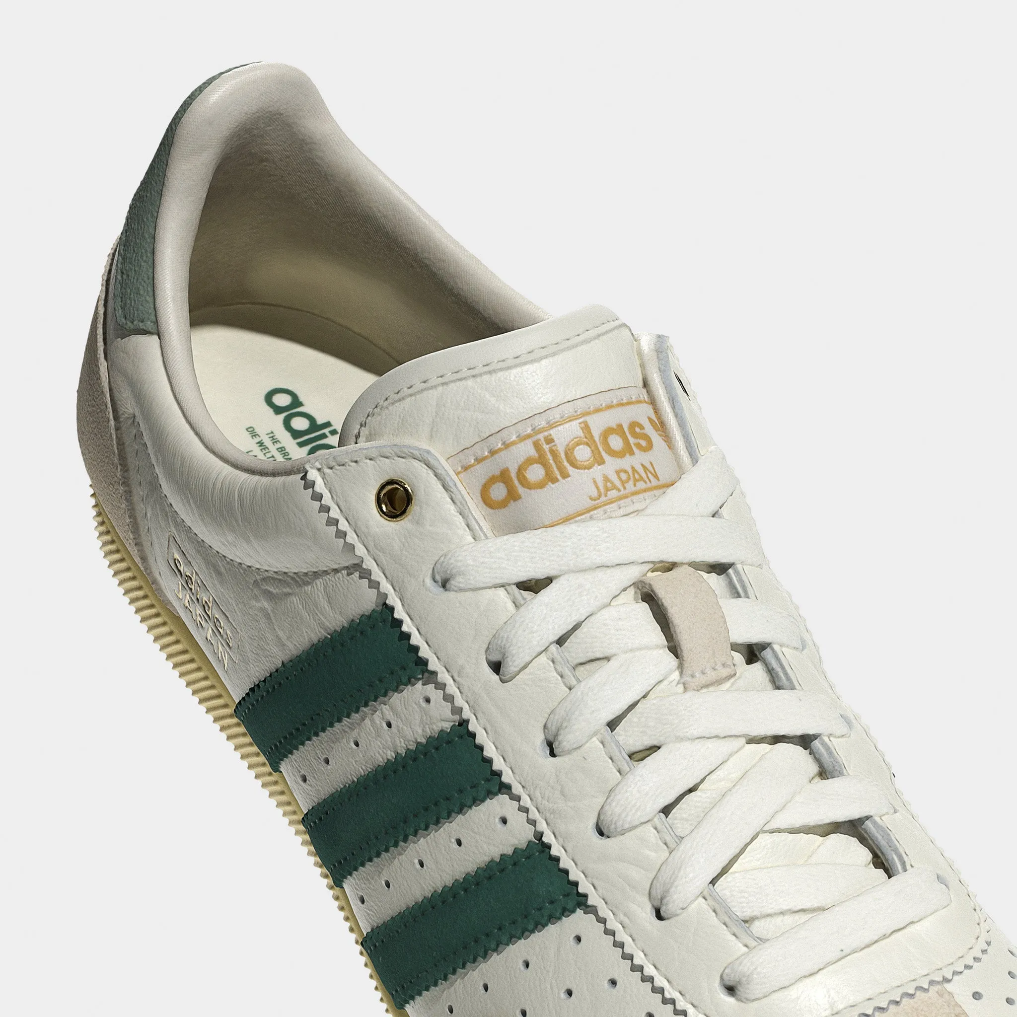 adidas Originals Women's Japan Off White / Collegiate Green - Orange Tint