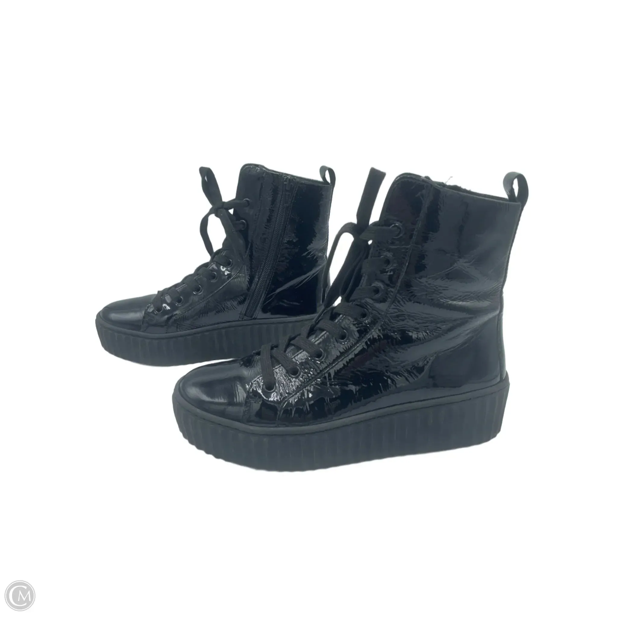 Boots Ankle Flats By Gabor In Black, Size: 8