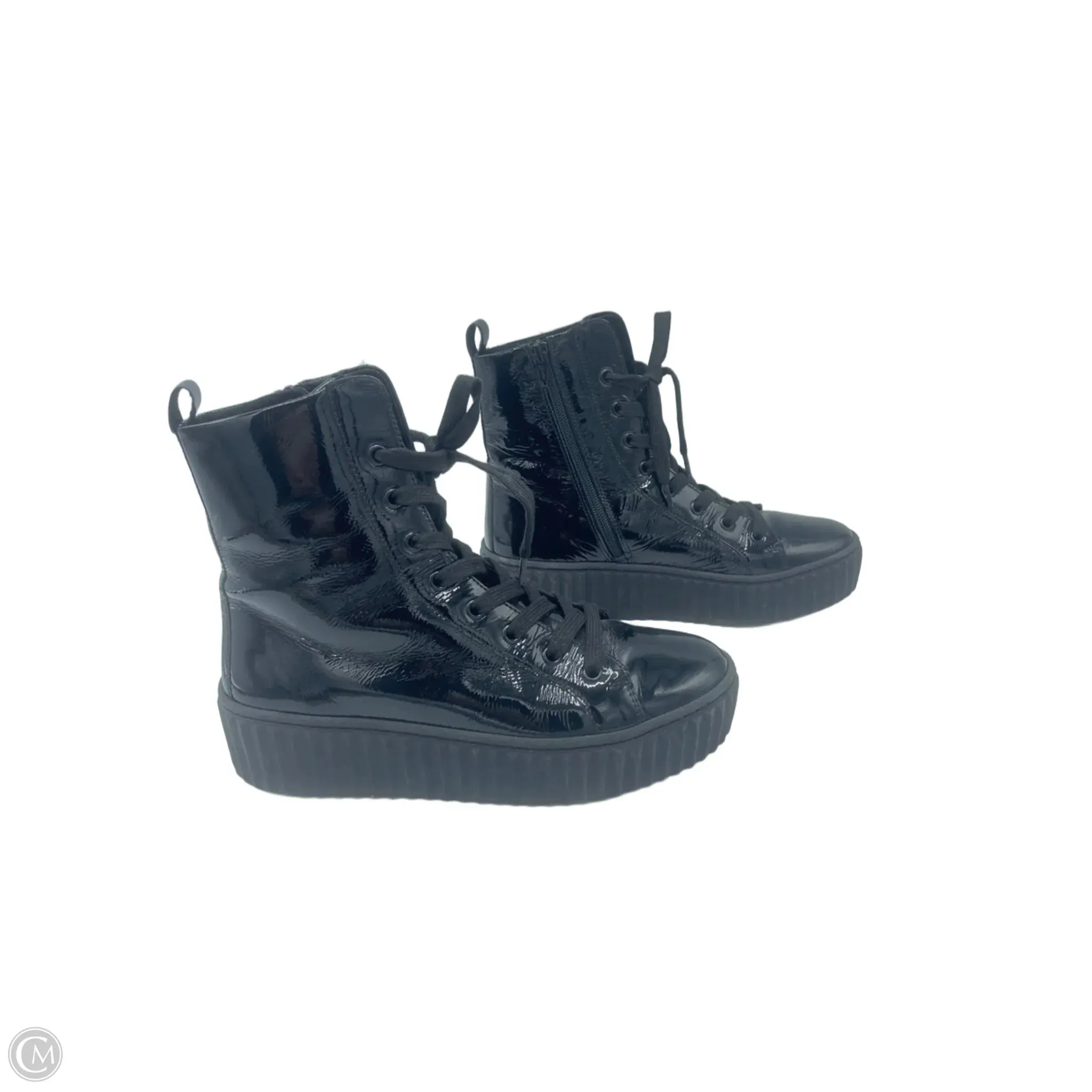 Boots Ankle Flats By Gabor In Black, Size: 8