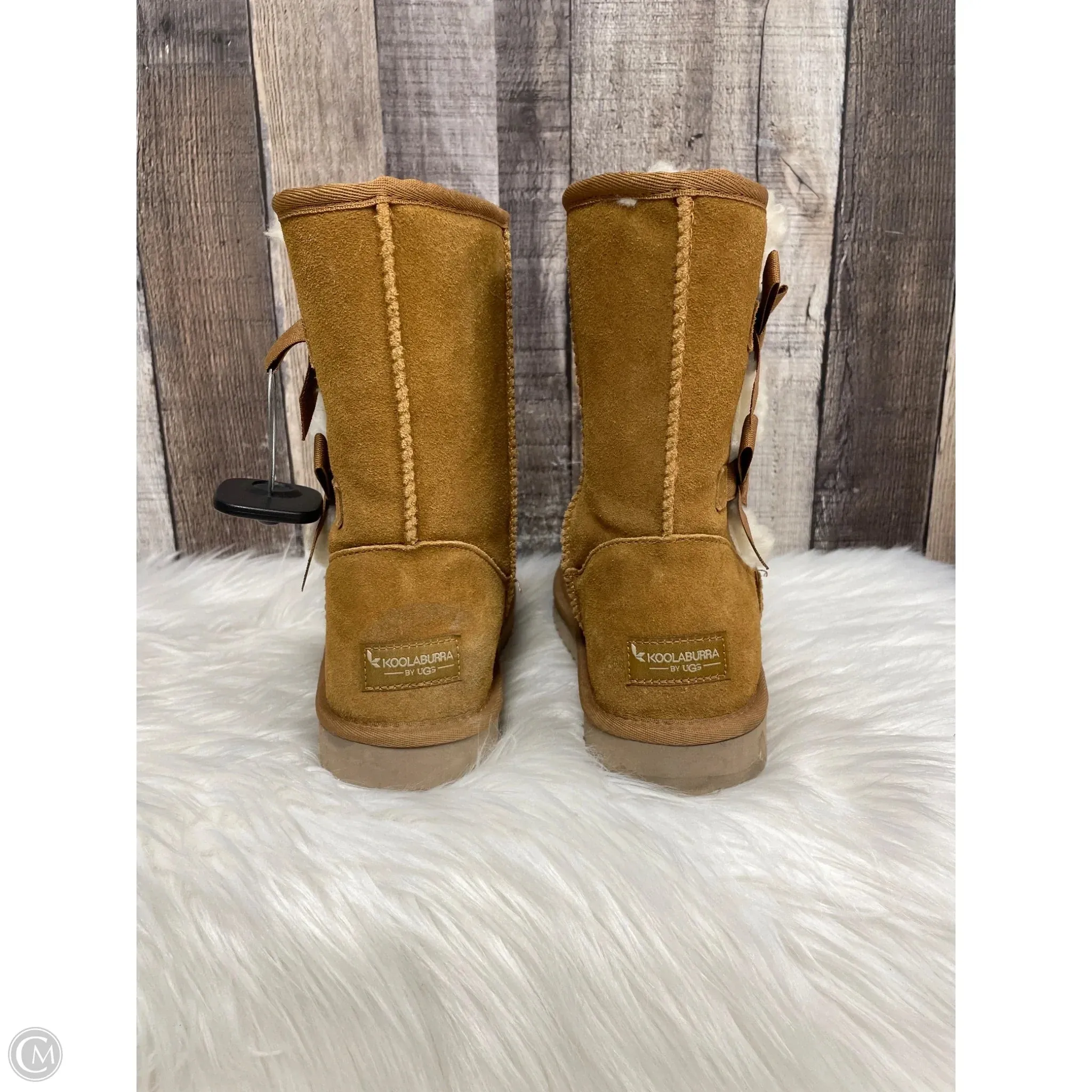 Boots Ankle Flats By Koolaburra By Ugg In Brown, Size: 8