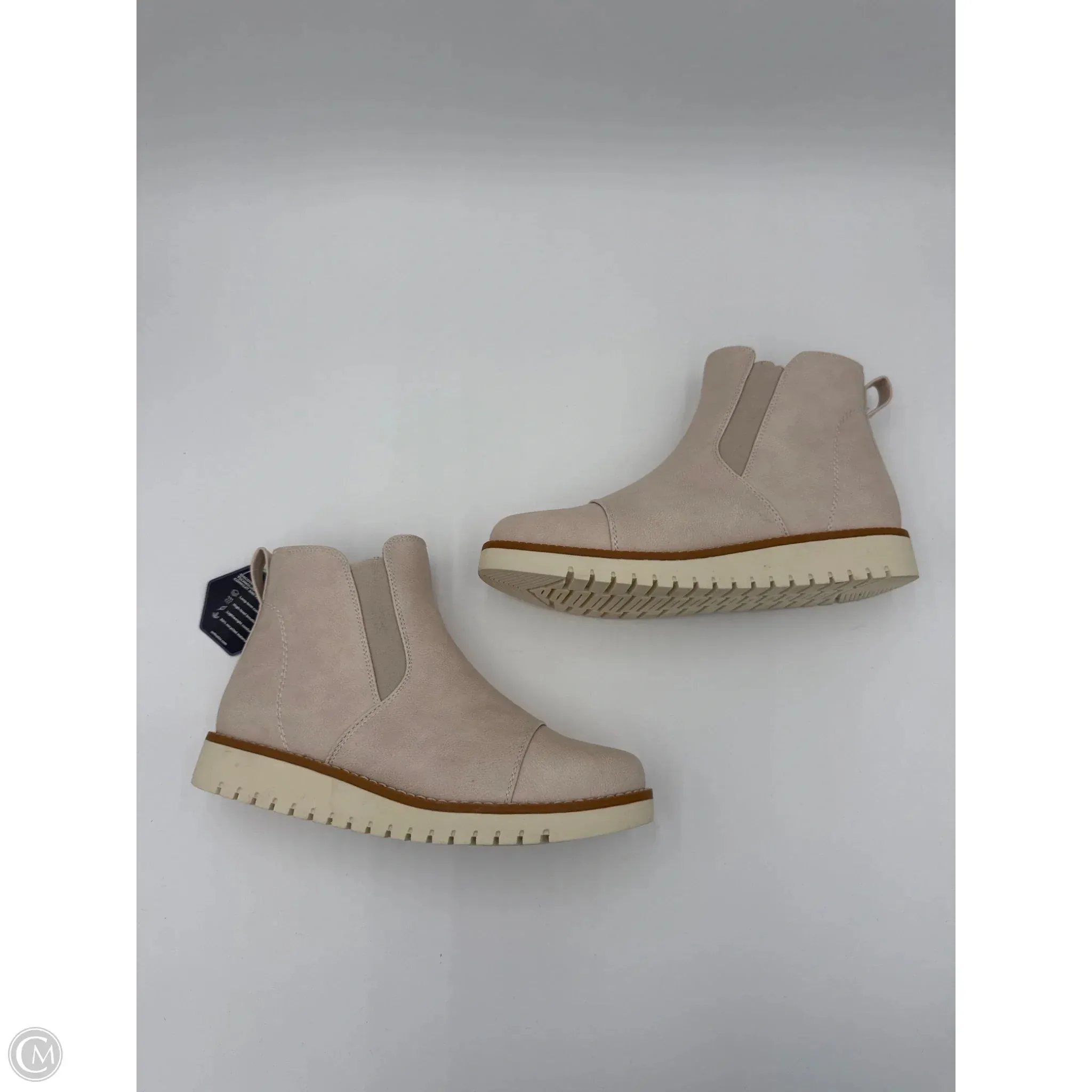 Boots Ankle Flats By Sonoma In Cream, Size: 8