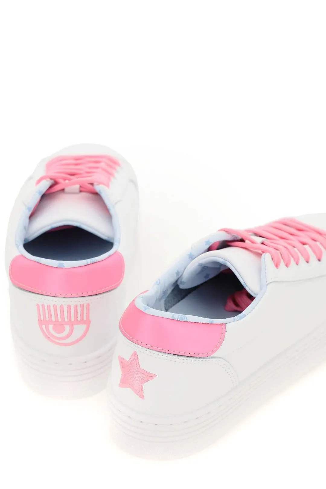 Chiara Ferragni Star-Patch Lace-Up Sneakers