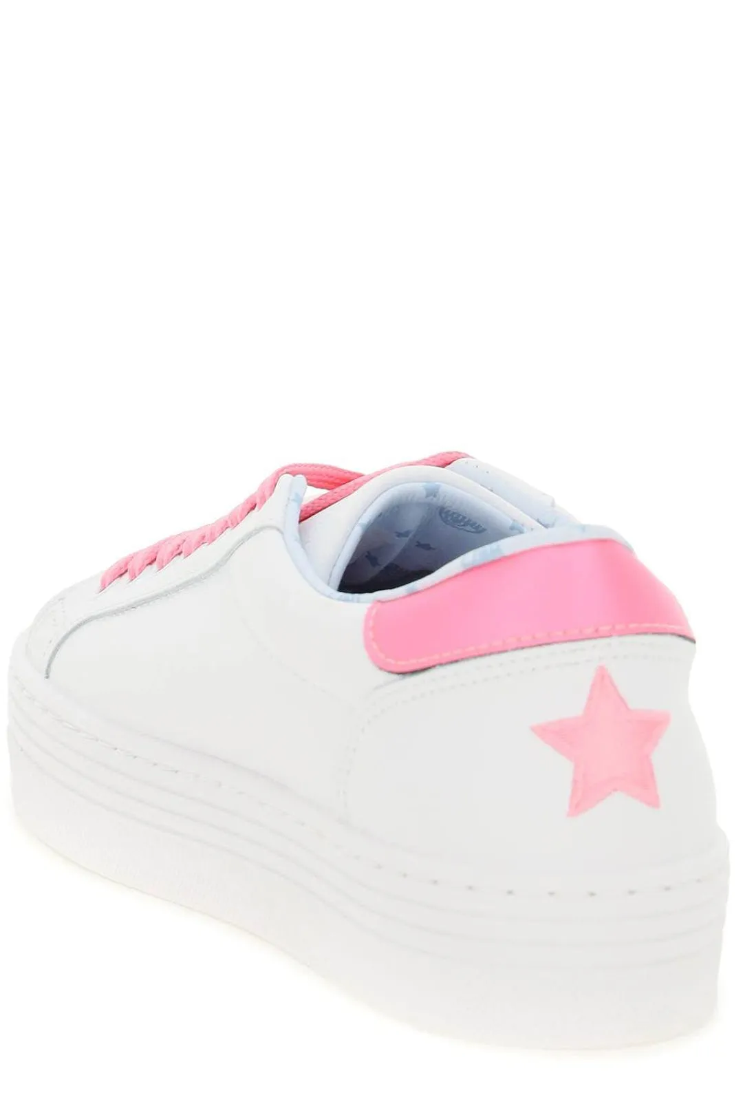 Chiara Ferragni Star-Patch Lace-Up Sneakers