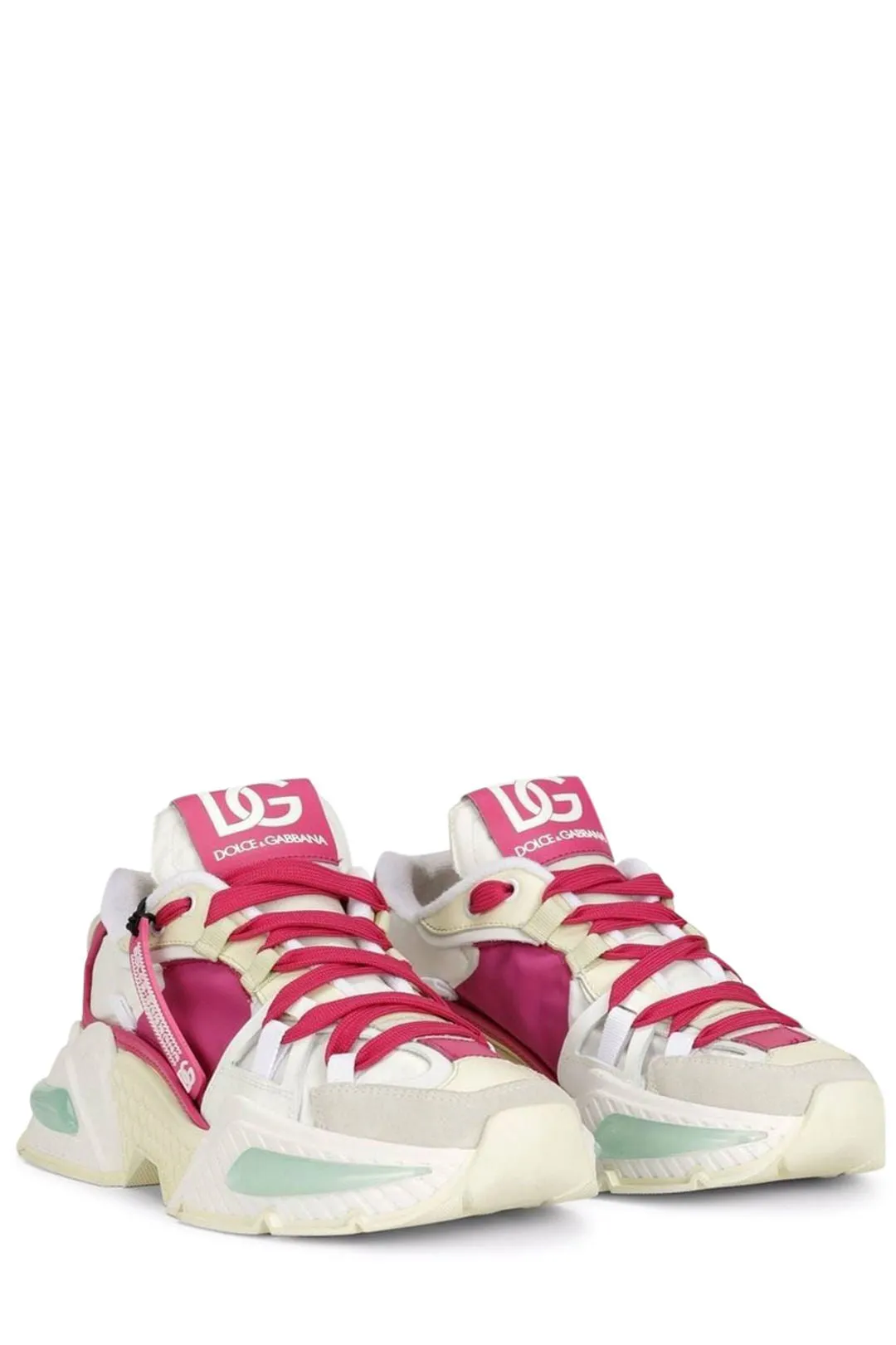 Dolce & Gabbana Airmaster Panelled Lace-Up Sneakers