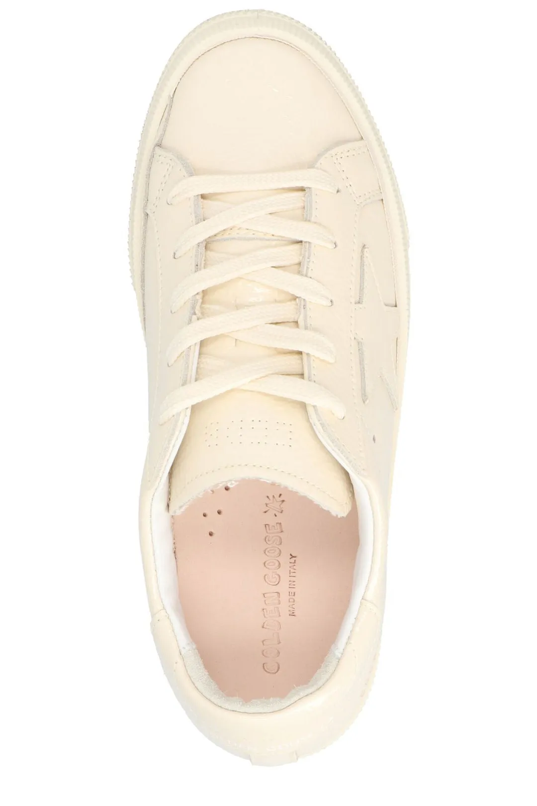 Golden Goose Kids Logo Patch Lace-Up Sneakers