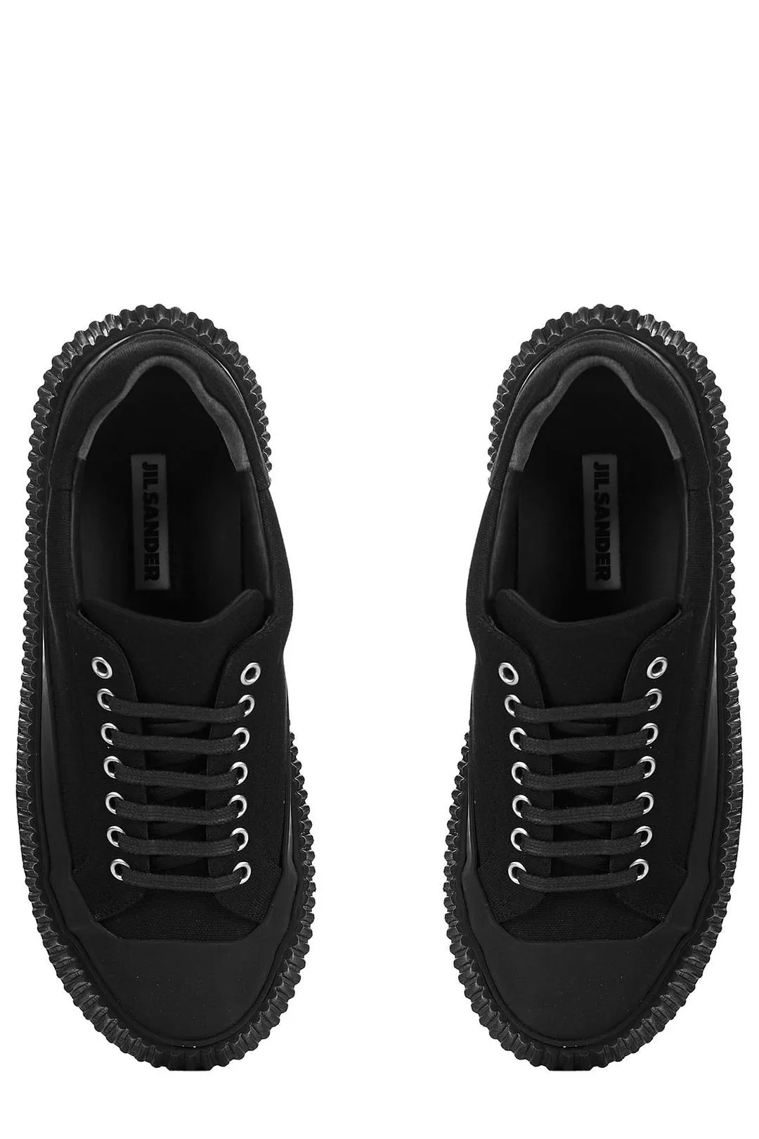 Jil Sander Padded Lace-Up Sneakers