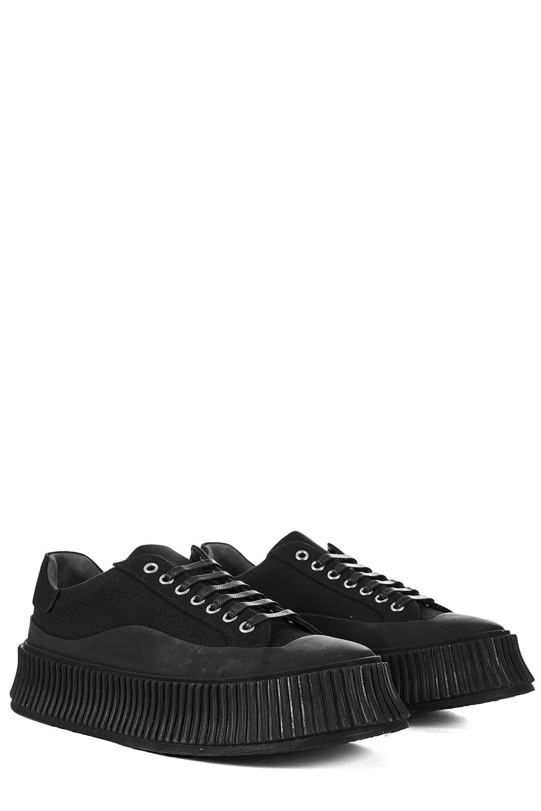 Jil Sander Padded Lace-Up Sneakers