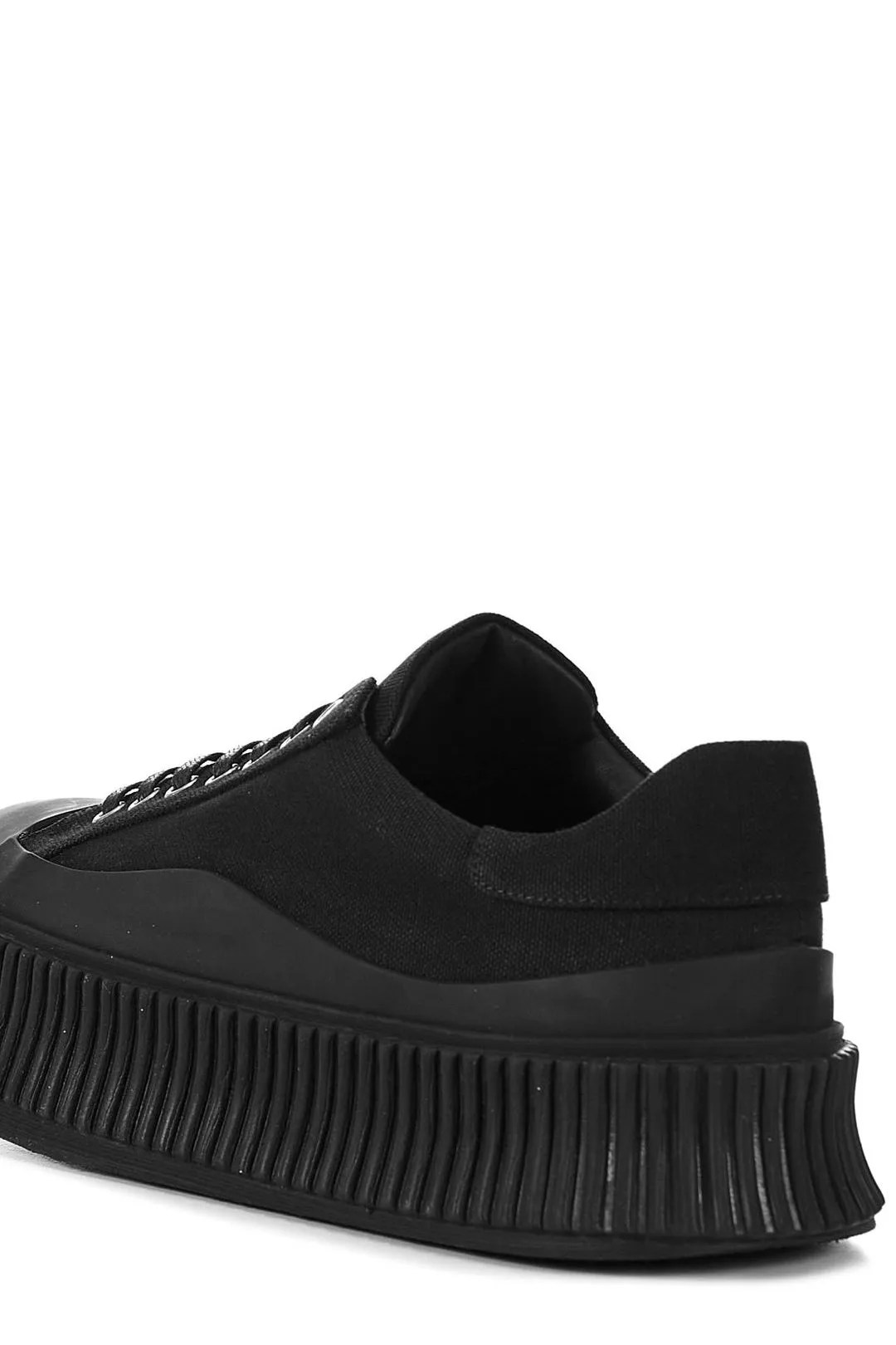 Jil Sander Padded Lace-Up Sneakers