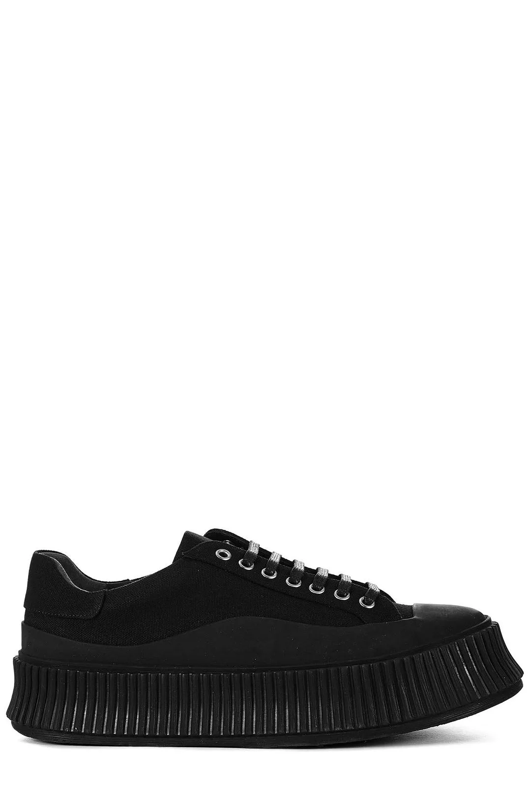 Jil Sander Padded Lace-Up Sneakers