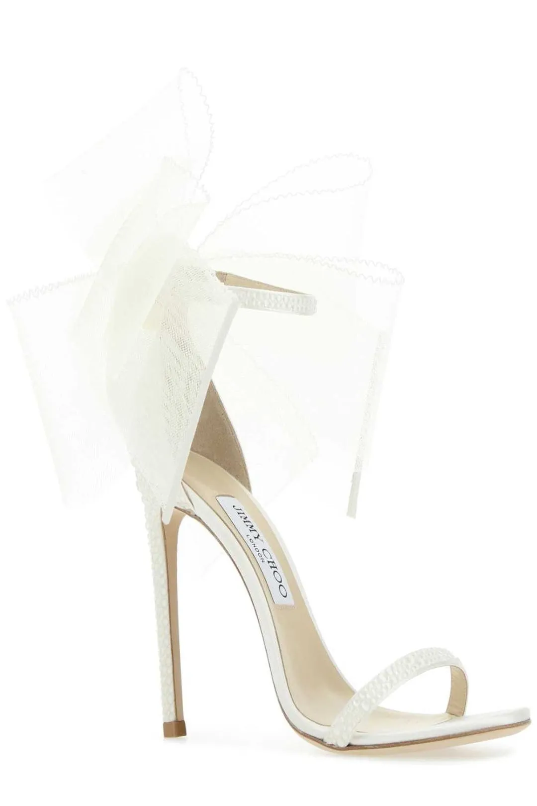 Jimmy Choo Aveline 100 Ankle-Strap Sandals