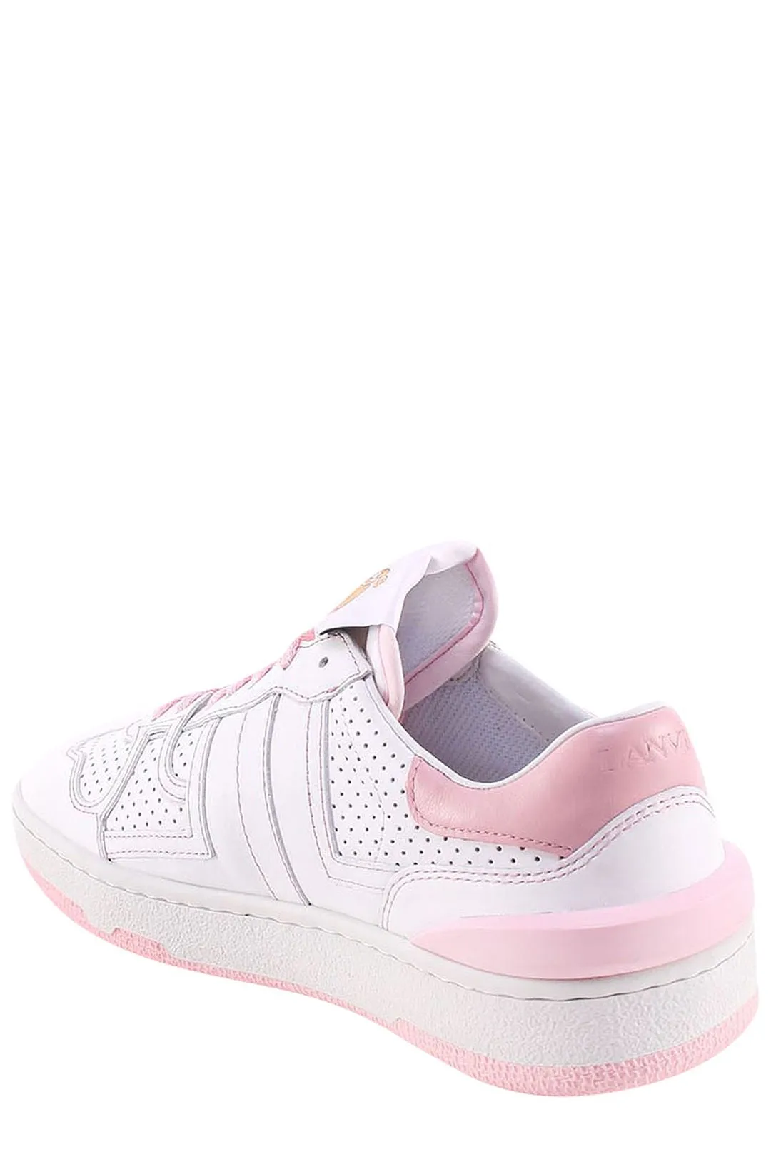 Lanvin Clay Lace-Up Sneakers