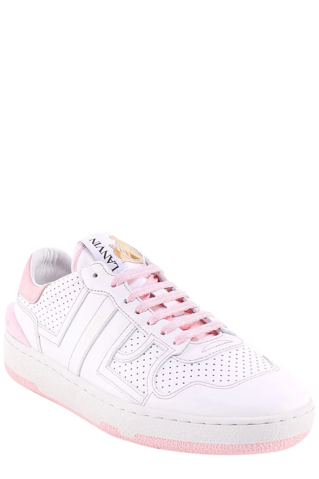Lanvin Clay Lace-Up Sneakers