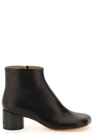 MM6 Maison Margiela Square Toe Ankle Heel Boots
