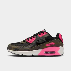 Nike Air Max 90 GS Sequoia / Black - Hyper Pink