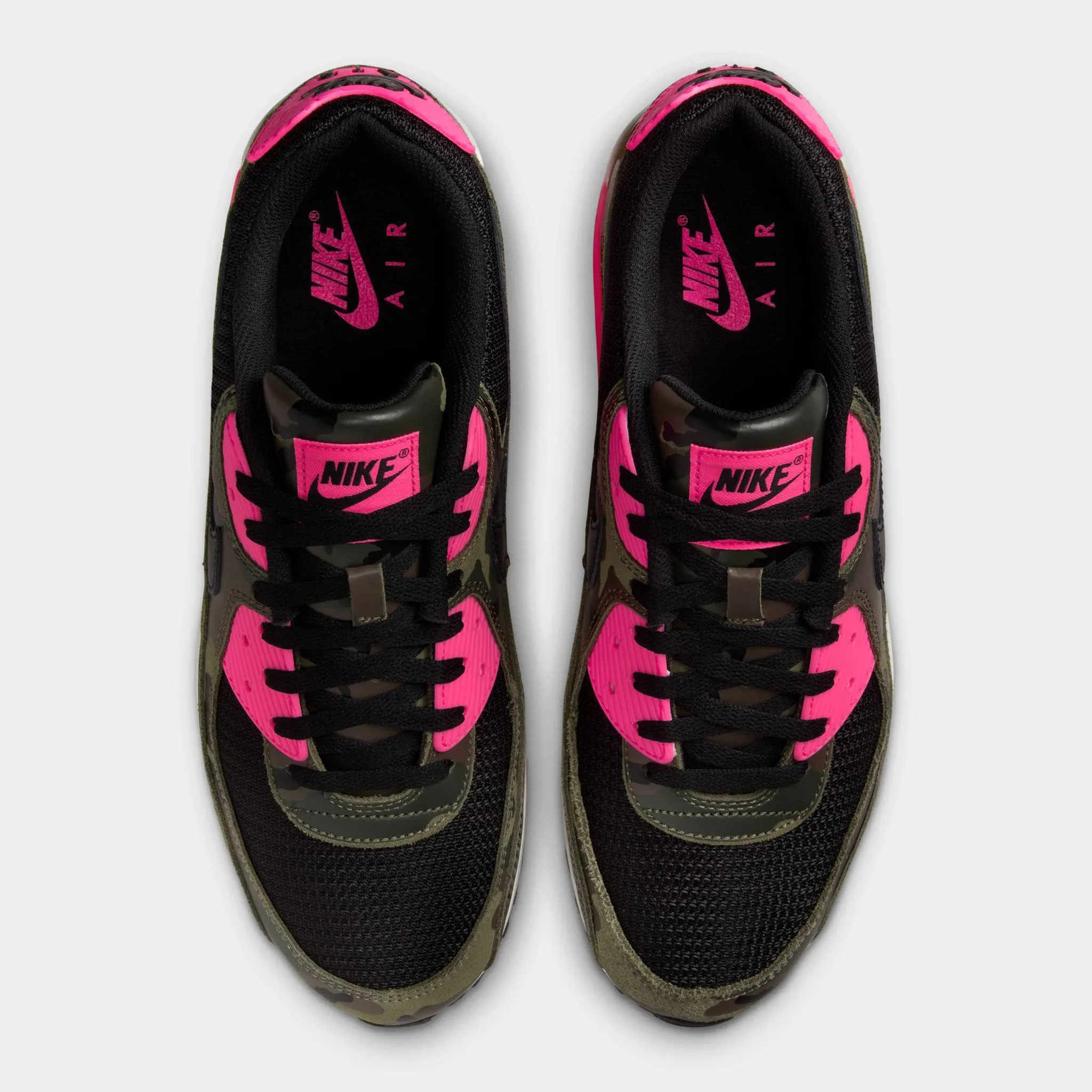 Nike Air Max 90 Premium Sequoia / Black - Hyper Pink