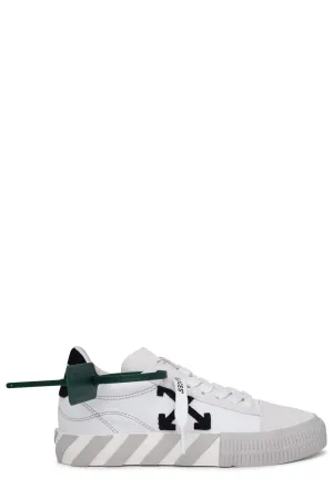 Off-White Low Vulcanized Lace-Up Sneakers