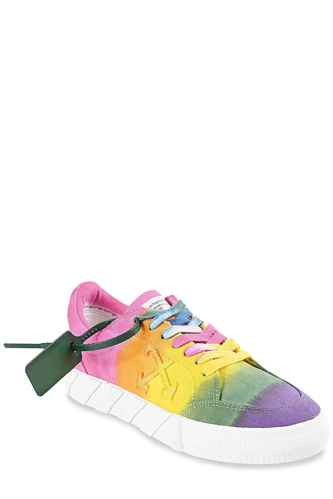 Off-White Low Vulcanized Lace-Up Sneakers