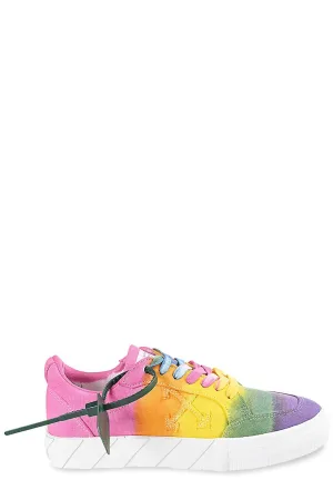 Off-White Low Vulcanized Lace-Up Sneakers