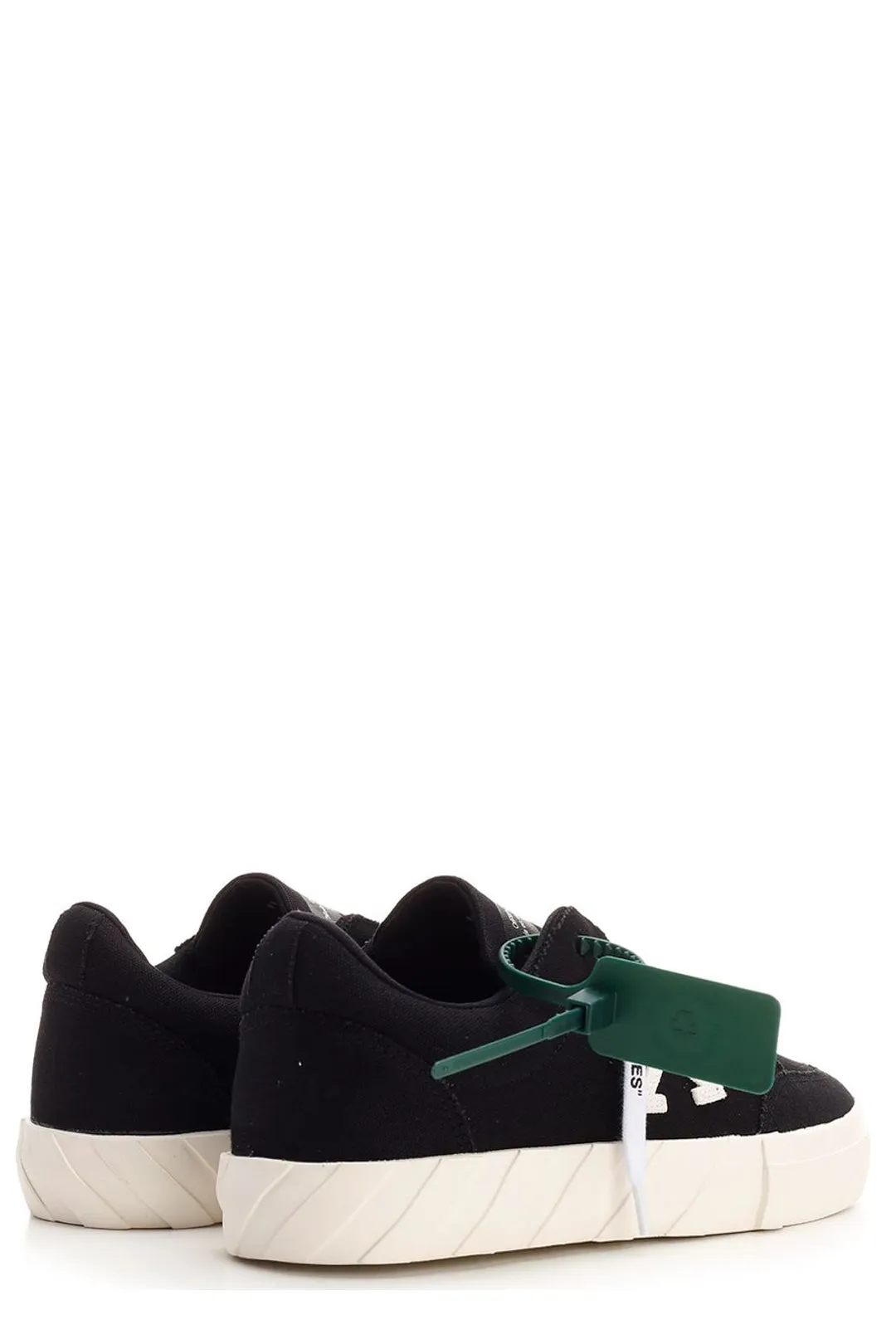 Off-White Vulcanized Lace-Up Sneakers