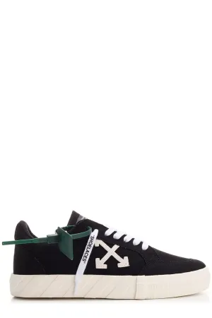 Off-White Vulcanized Lace-Up Sneakers