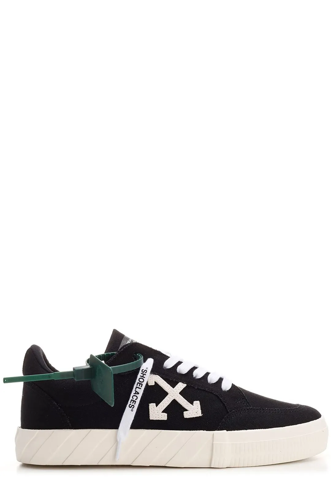 Off-White Vulcanized Lace-Up Sneakers