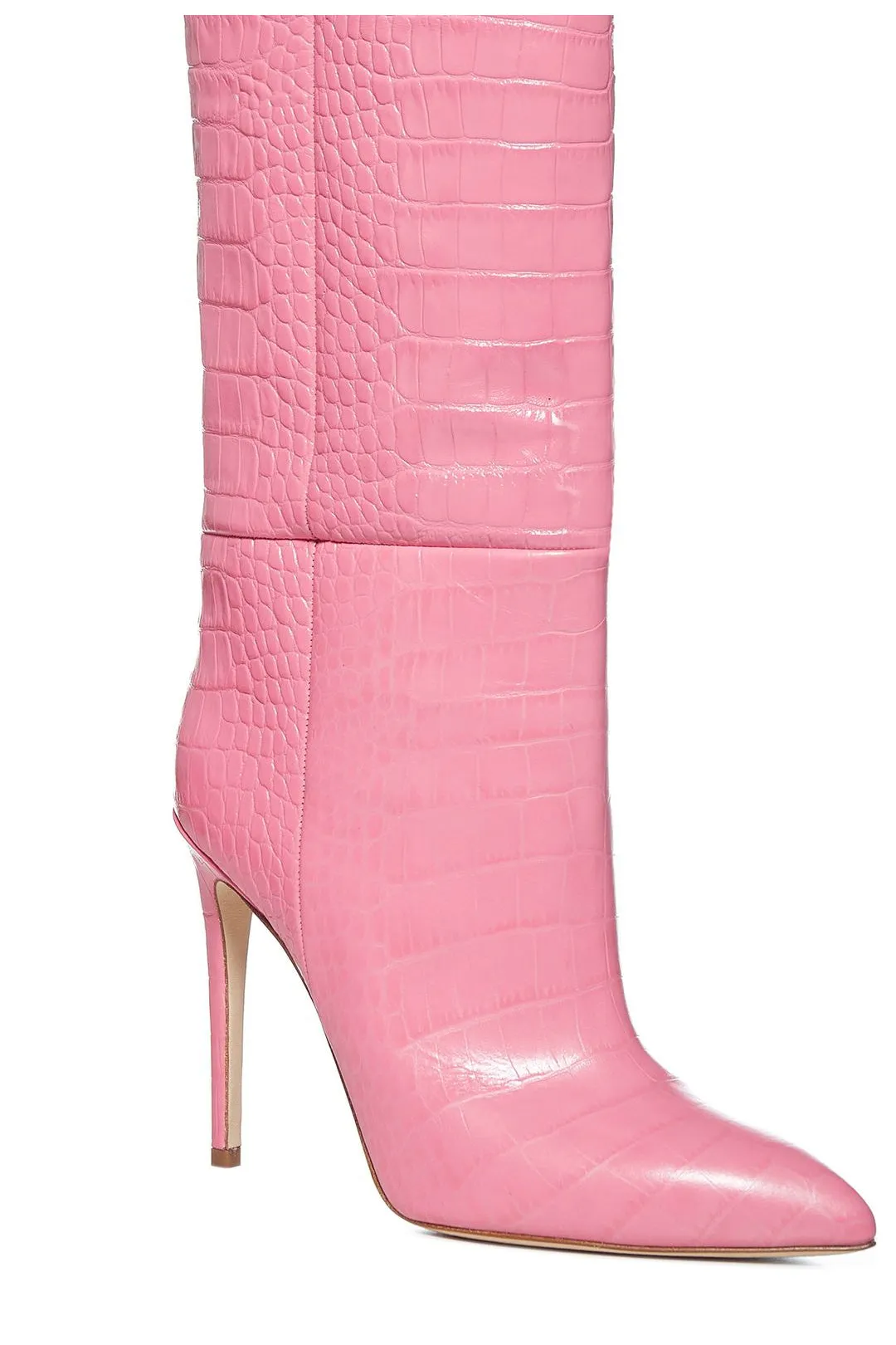 Paris Texas Embossed Knee-High Boots