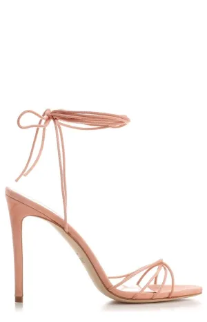 Paris Texas Logo Detailed Lace-Up Sandals