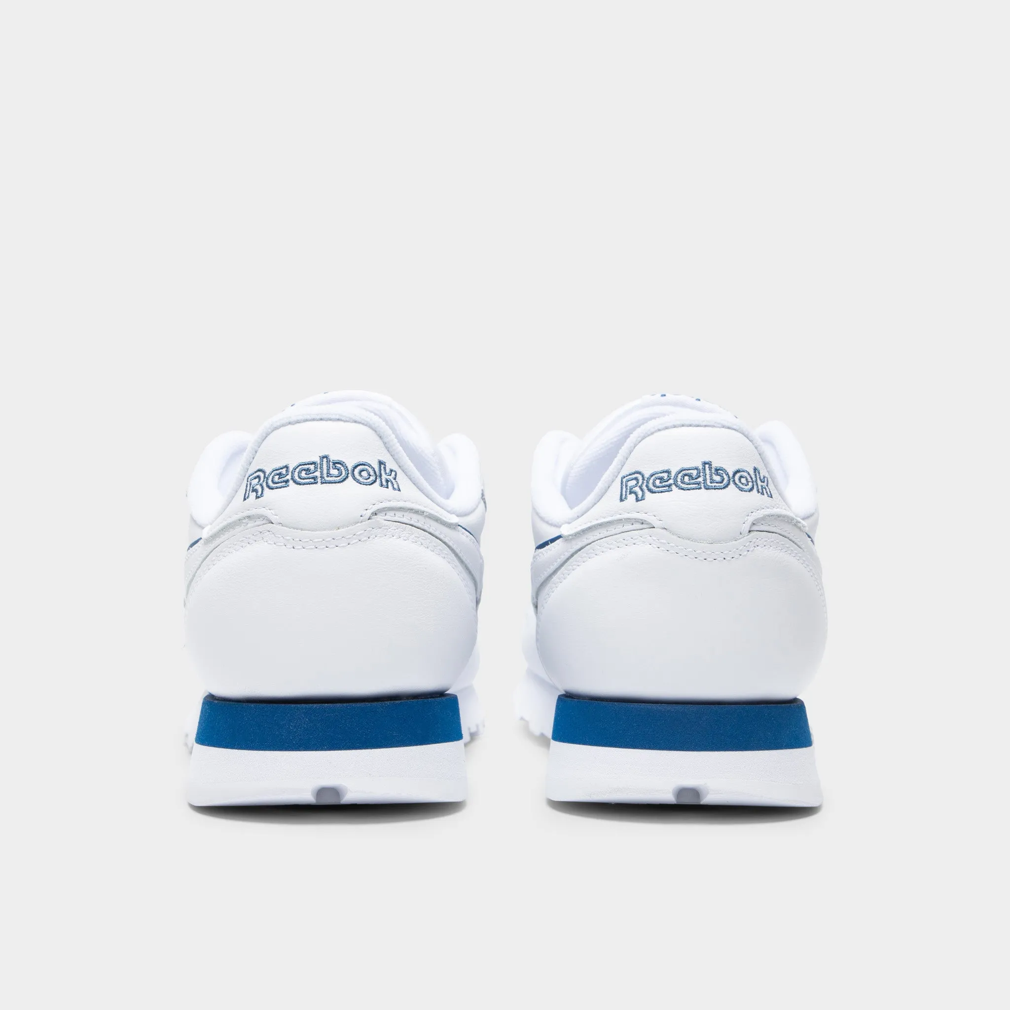 Reebok Classic Leather White / White - Twilight Blue