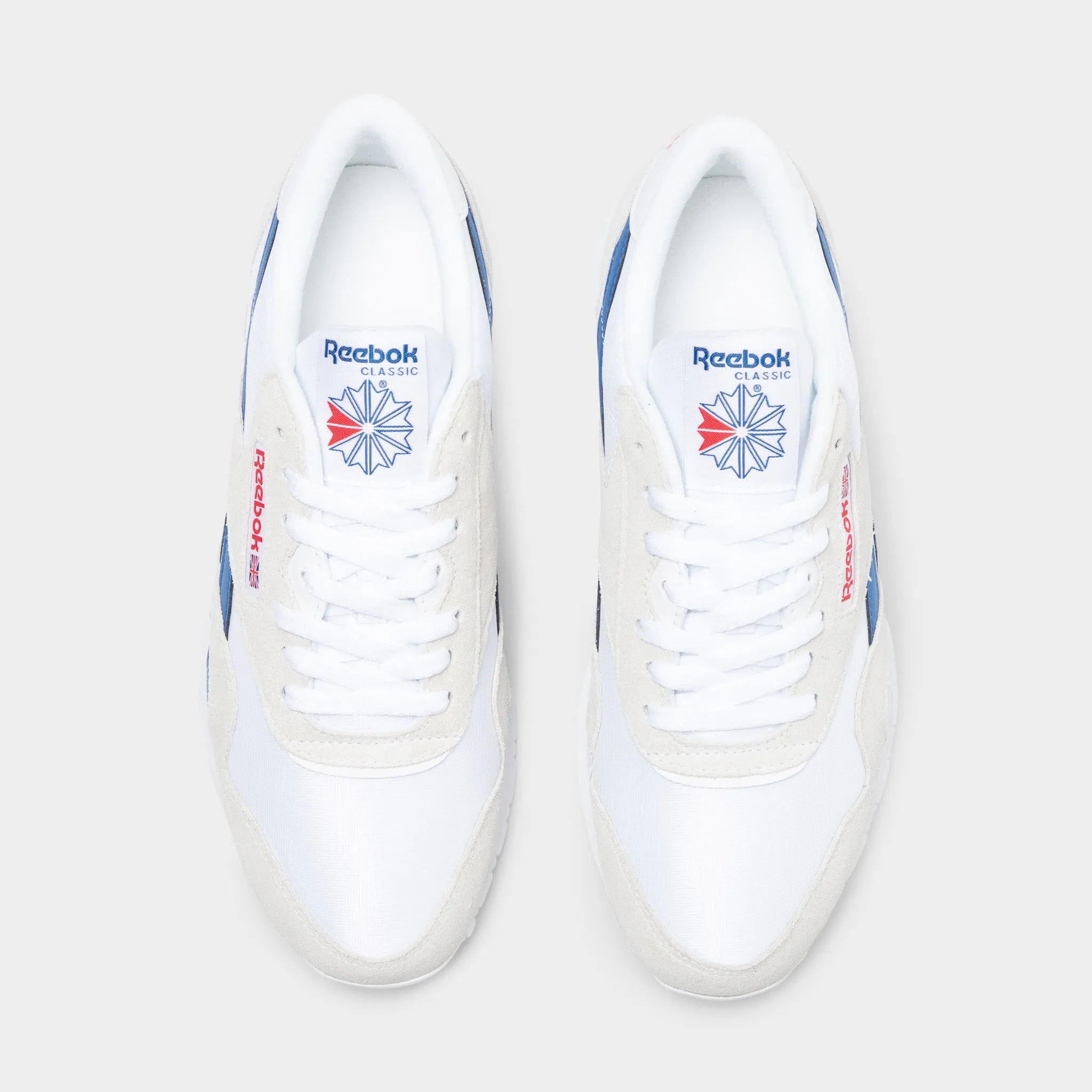 Reebok Classic Nylon White / Vector Blue - Vector Red