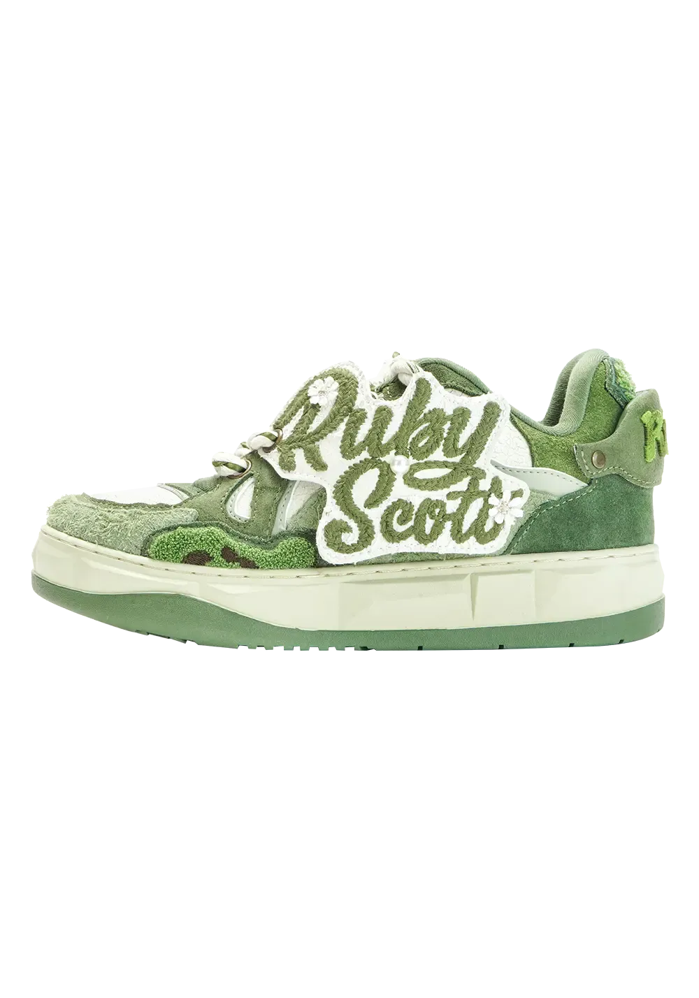 Ruby Scott Mint Mambo Diamond Bread Shoes