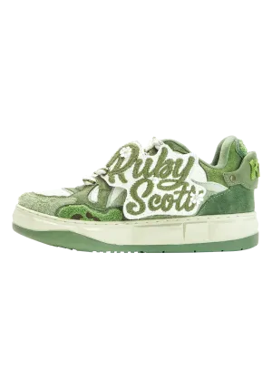 Ruby Scott Mint Mambo Diamond Bread Shoes