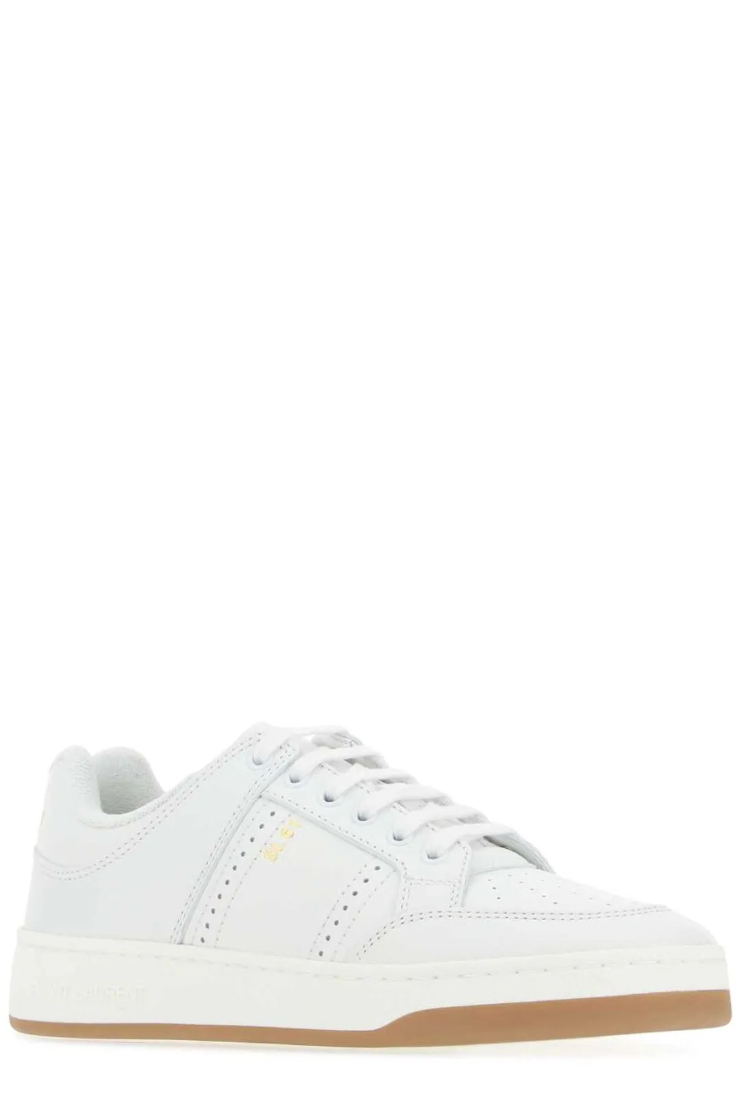 Saint Laurent Logo Printed Lace-Up Sneakers