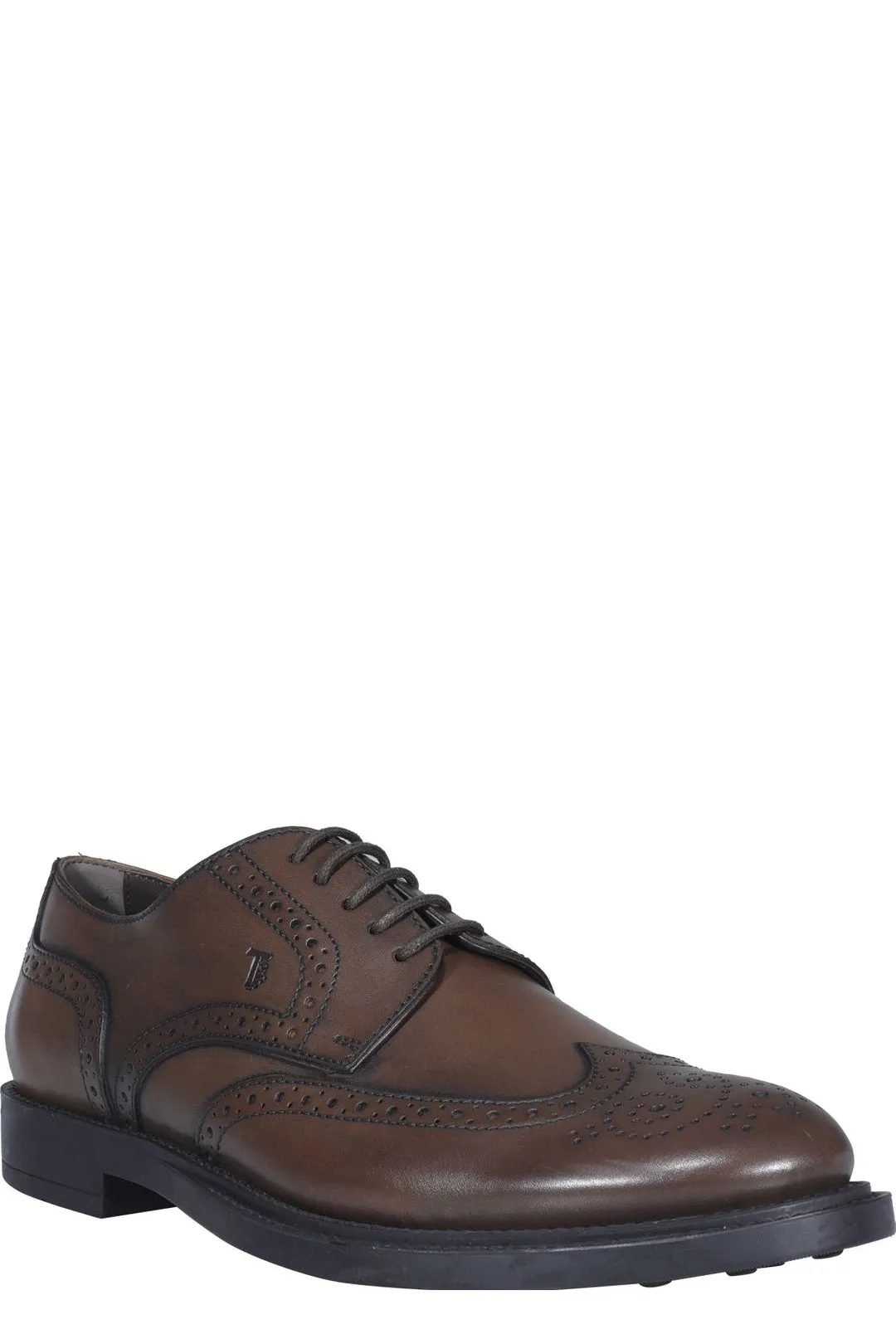 Tod's Logo Embossed Lace-Up Shoes