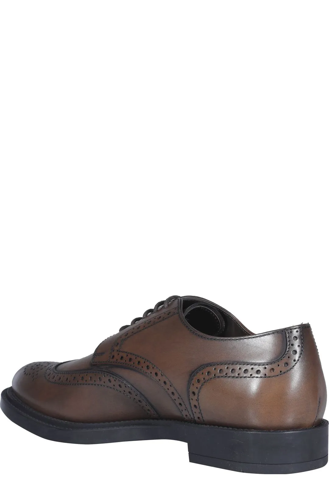 Tod's Logo Embossed Lace-Up Shoes
