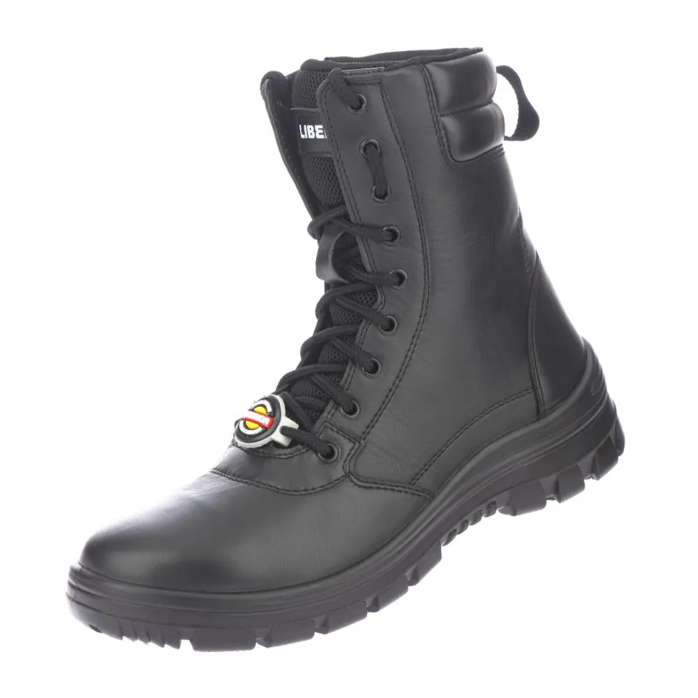 Warrior Genuine Leather Black Defence Jungle Boot for Men 3024-13_PLATOON By Liberty