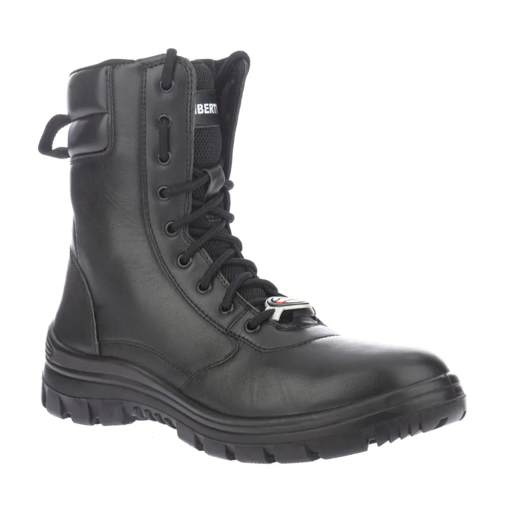 Warrior Genuine Leather Black Defence Jungle Boot for Men 3024-13_PLATOON By Liberty