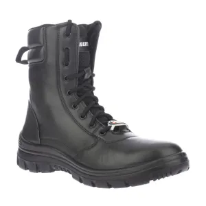 Warrior Genuine Leather Black Defence Jungle Boot for Men 3024-13_PLATOON By Liberty