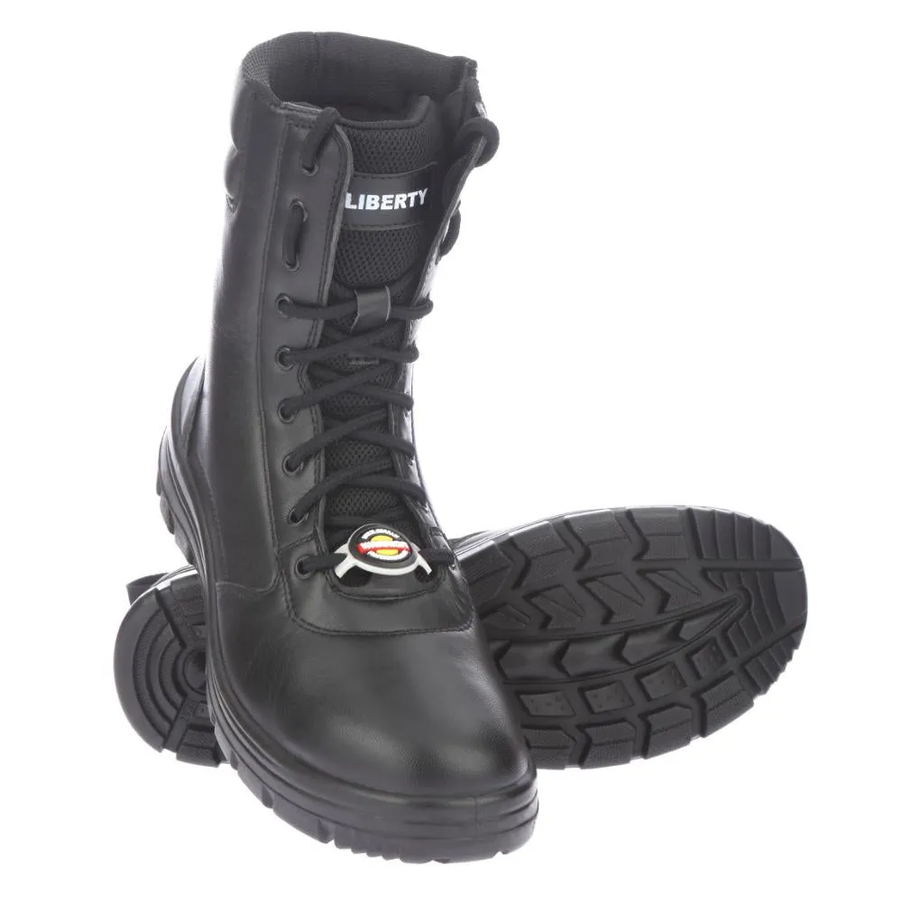 Warrior Genuine Leather Black Defence Jungle Boot for Men 3024-13_PLATOON By Liberty