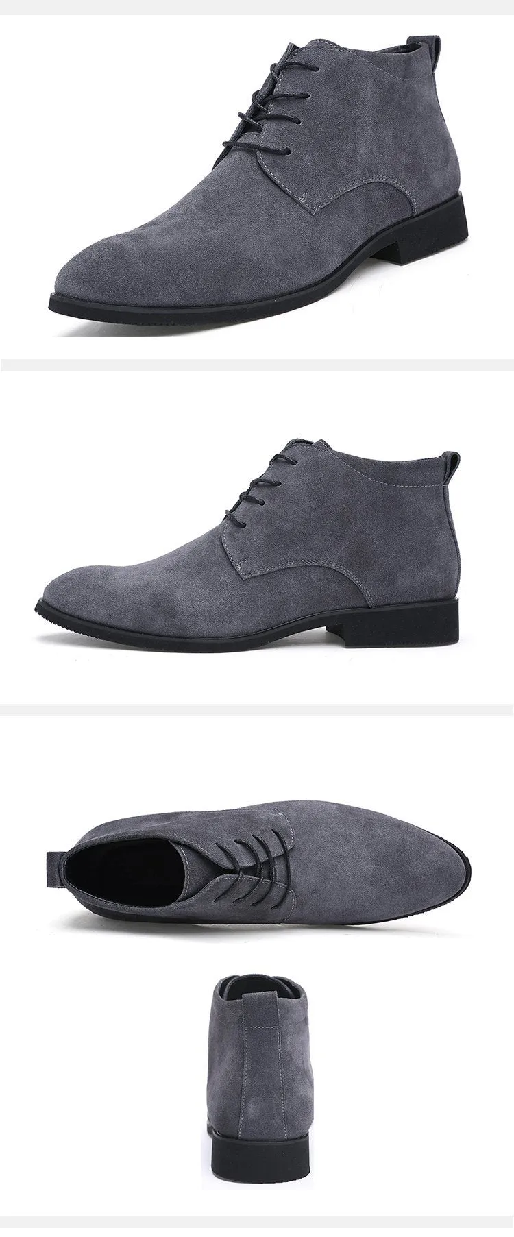 West Louis™ British Leather Ankle Boots
