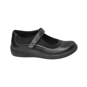 Women's Rose - Black Stretch (Extra-Wide Width)
